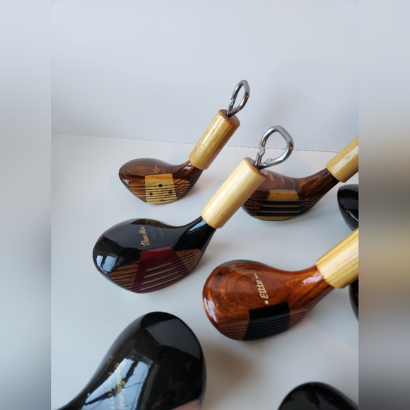 Golf BOTTLE openers Made With Real VINTAGE Wooden Golf Clubs ⛳️ - Picture 8 of 10